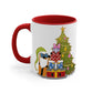 Fab 5 as Christmas Presents - Accent Mugs