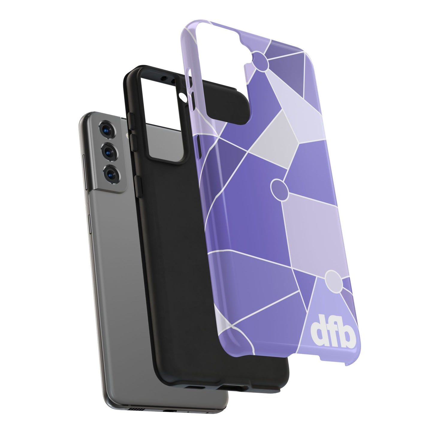 Tomorrowland Purple Wall - Samsung Phone Case