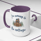 Snowy Cabin Castle I'm Coming to the Cottage - Mug, 11oz and 15oz
