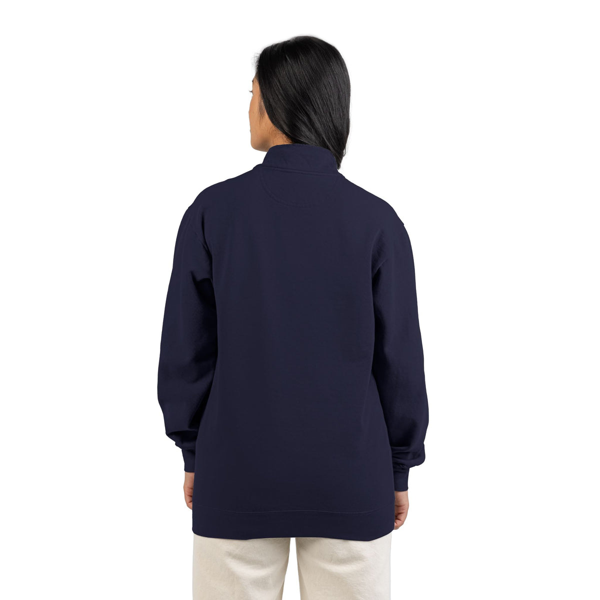 Gingerbread Park Icons - Unisex Adult Quarter-Zip Sweatshirt