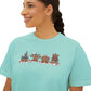 Gingerbread Park Icons - Women's Boxy Tee