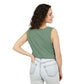 Food & Wine Compass - Unisex Garment-Dyed Tank Top
