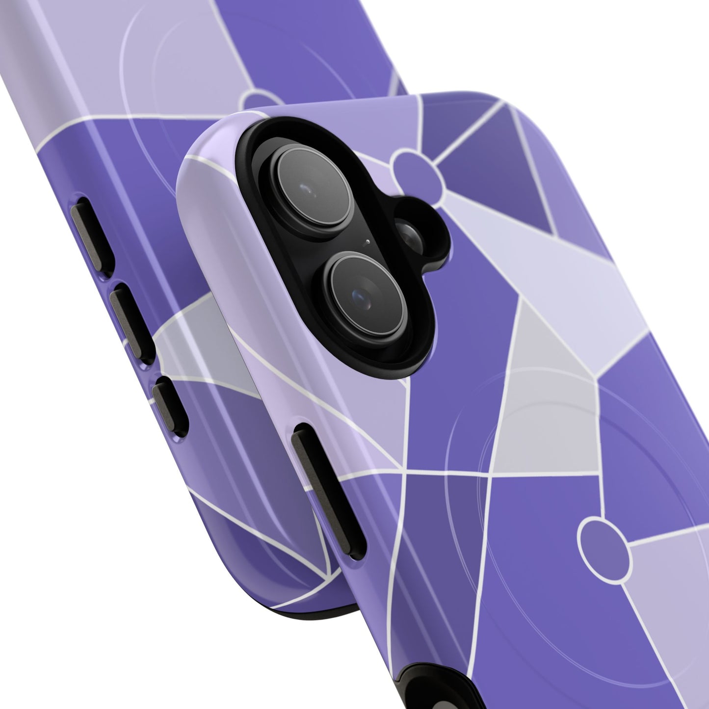 Tomorrowland Purple Wall - Tough Magnetic iPhone Case