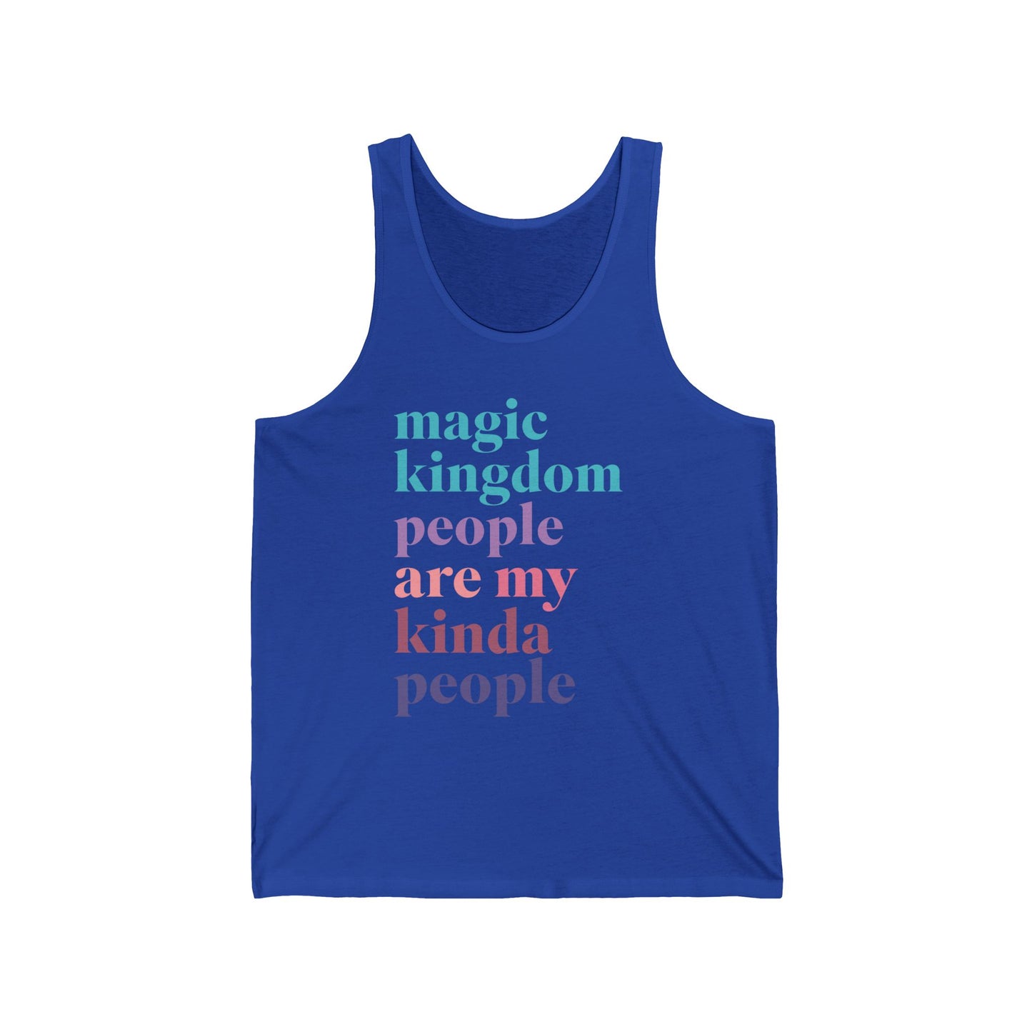 Disney People Are My Kinda People - Unisex Tank Top