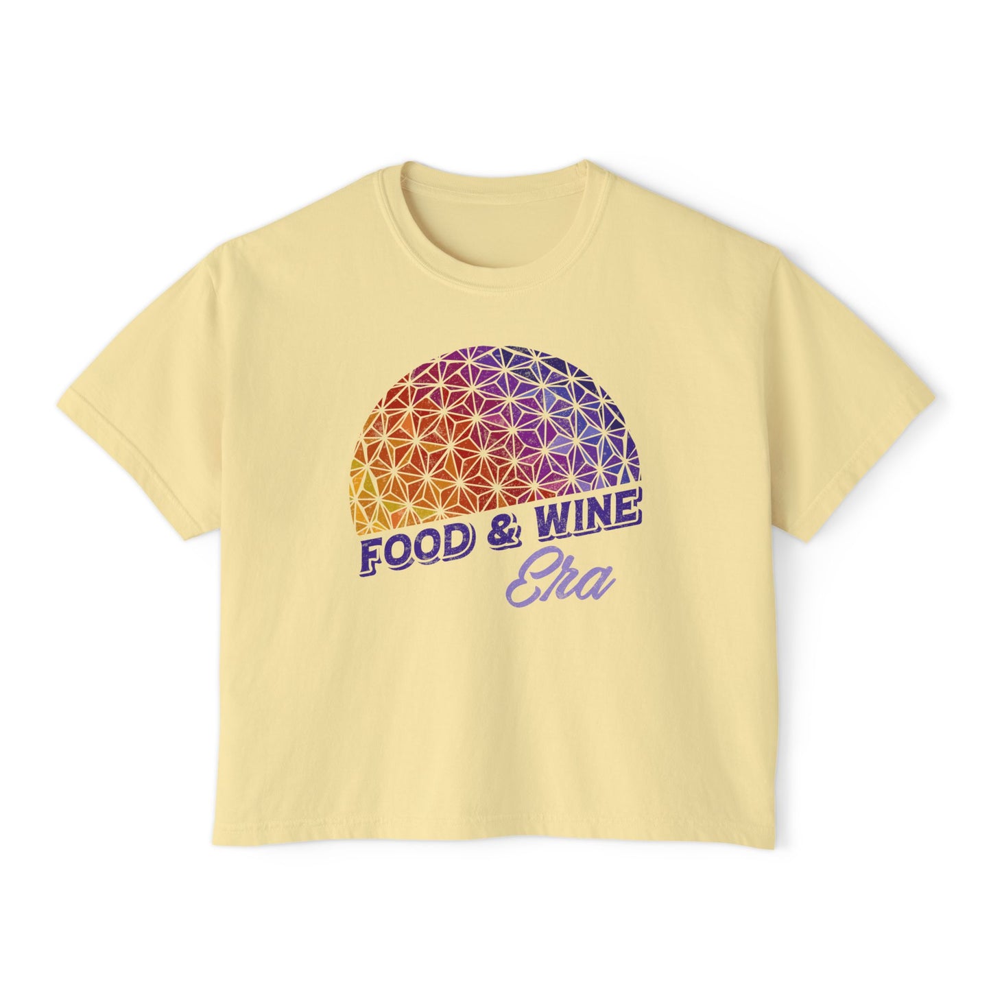 Food & Wine Era - Women's Boxy Tee