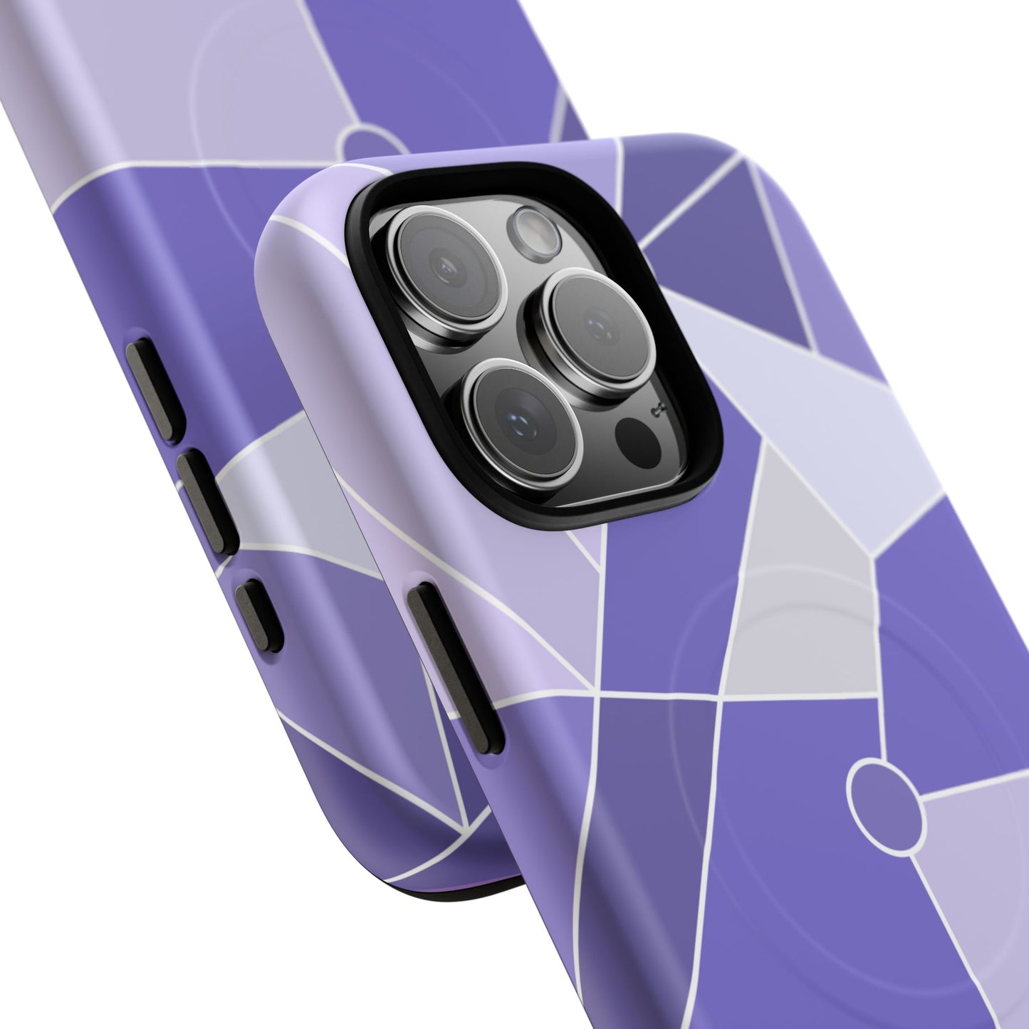 Tomorrowland Purple Wall - Tough Magnetic iPhone Case