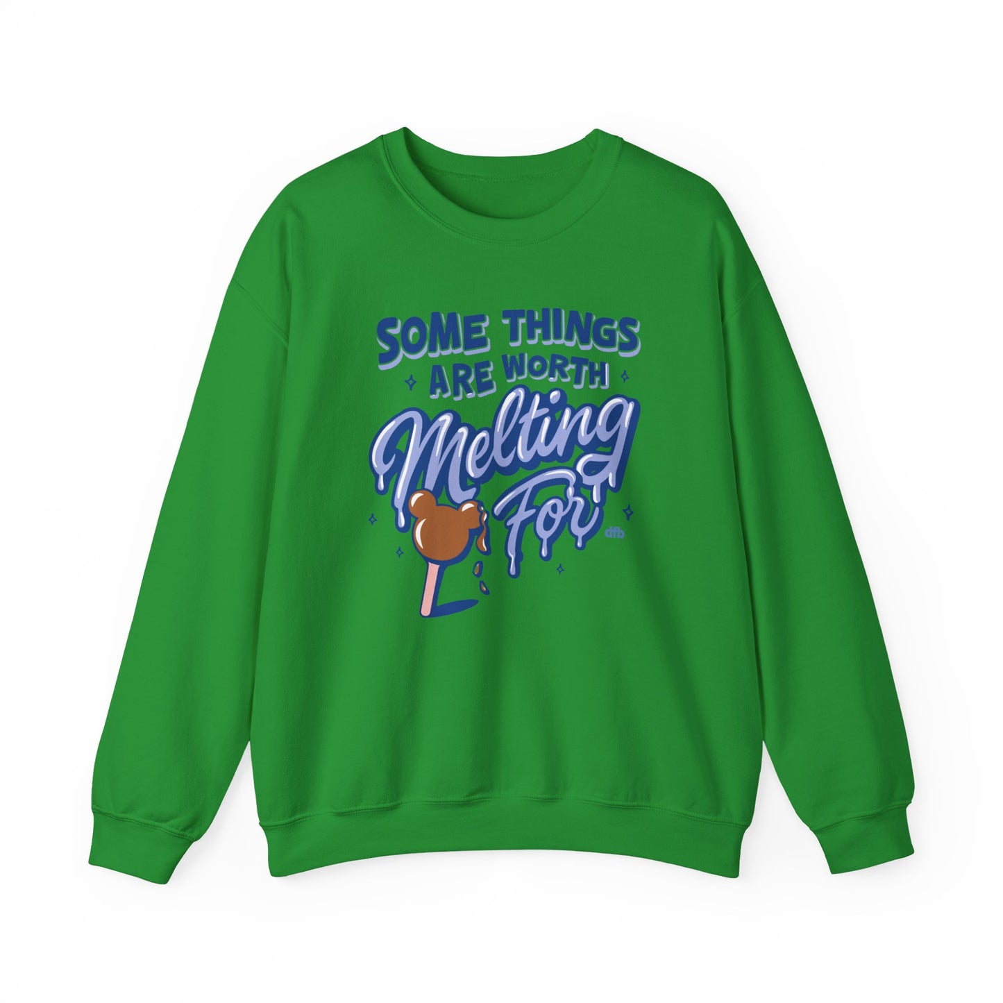 Some Things Are Worth Melting For - Adult Crewneck Sweatshirt