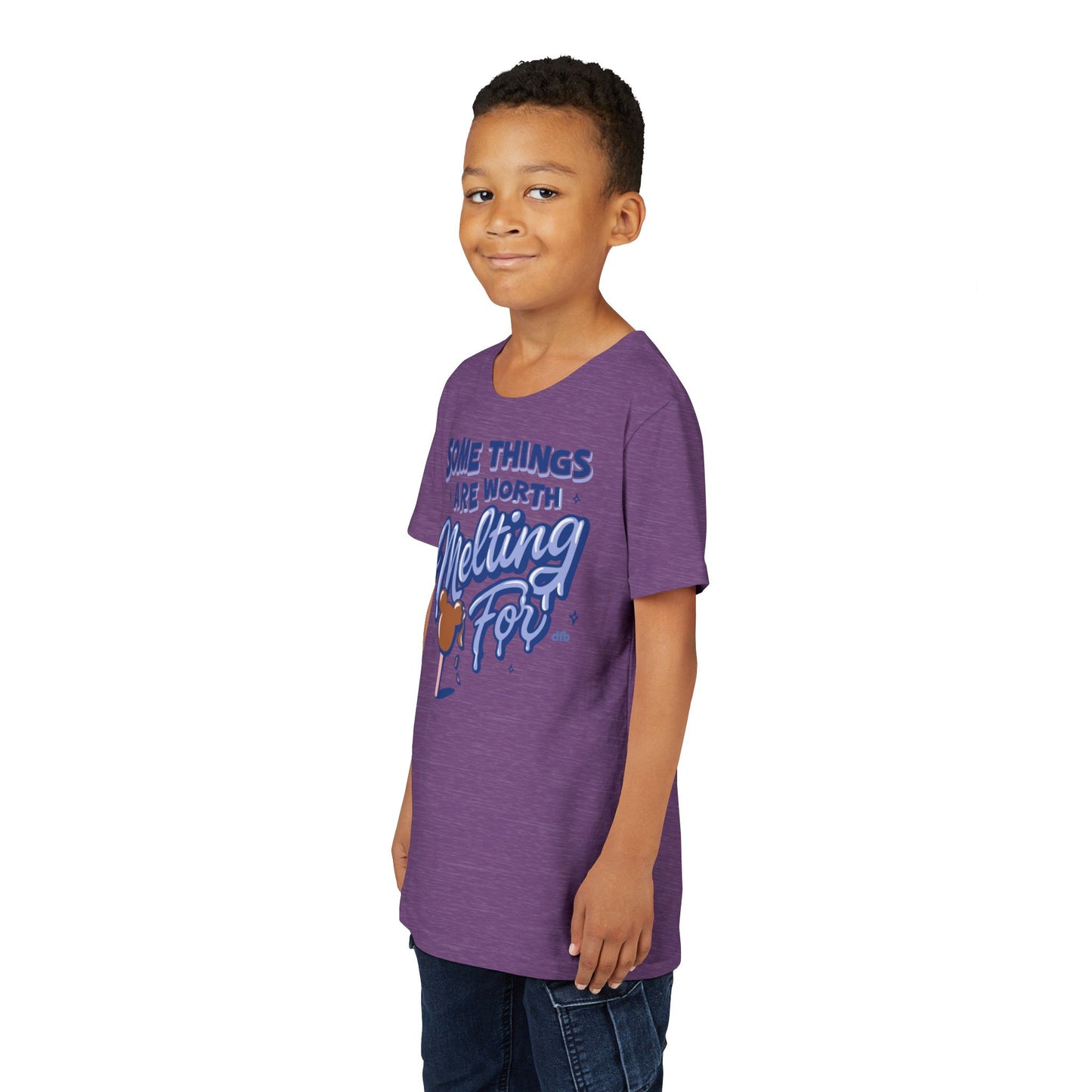 Some Things Are Worth Melting For -  Kid's Short Sleeve Tee Shirt
