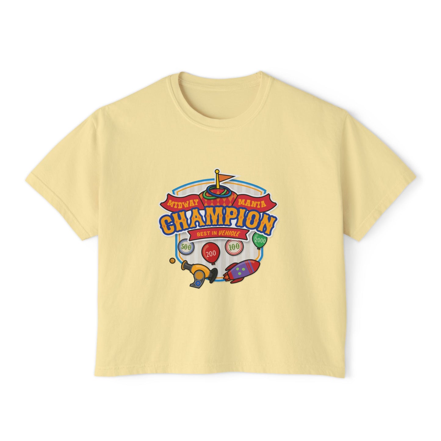 Midway Mania Champion - Women's Boxy Tee