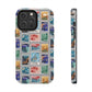 Magic Kingdom Vintage Stamps - Apple Phone Case