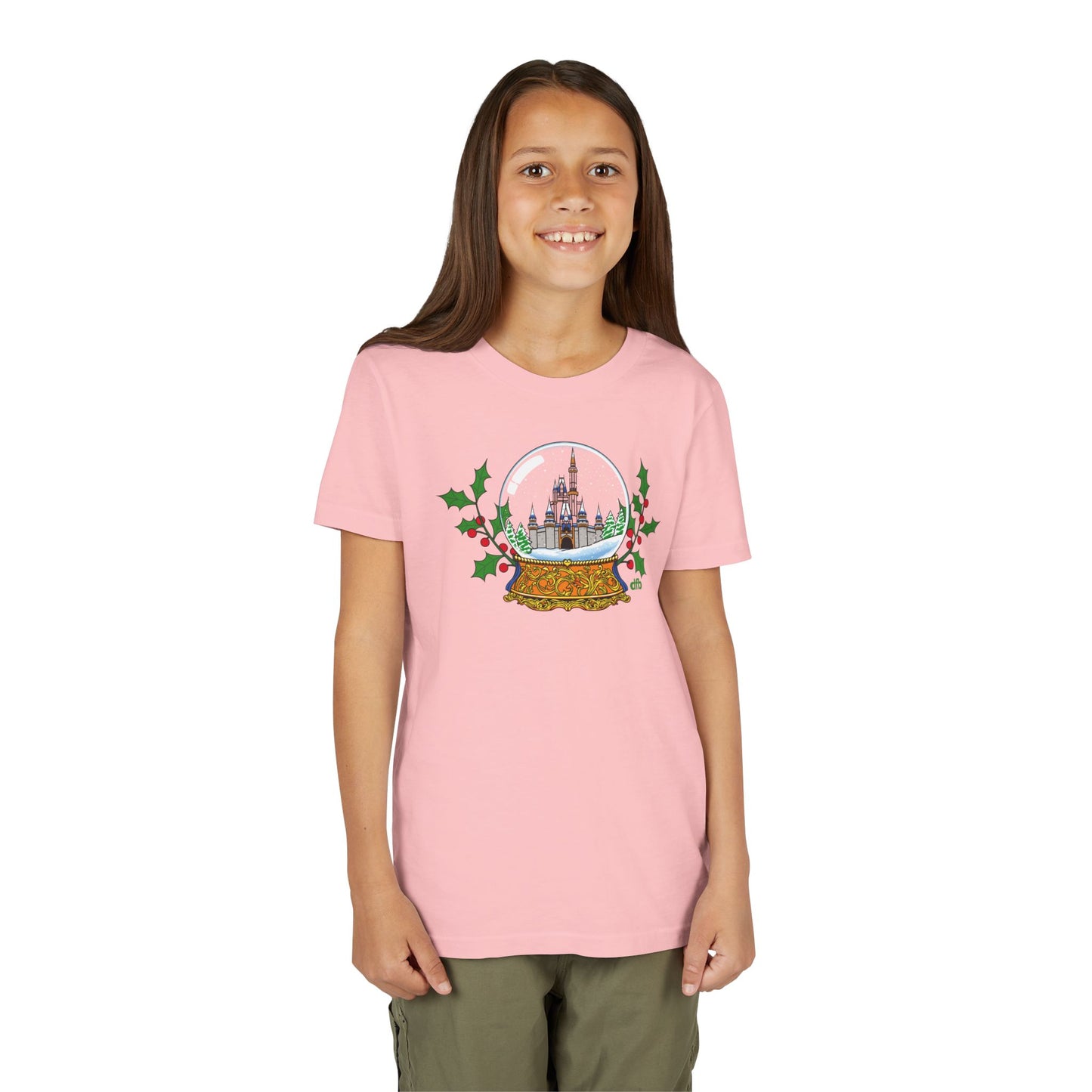 Magic Kingdom Snowglobes -  Kid's Short Sleeve Tee Shirt