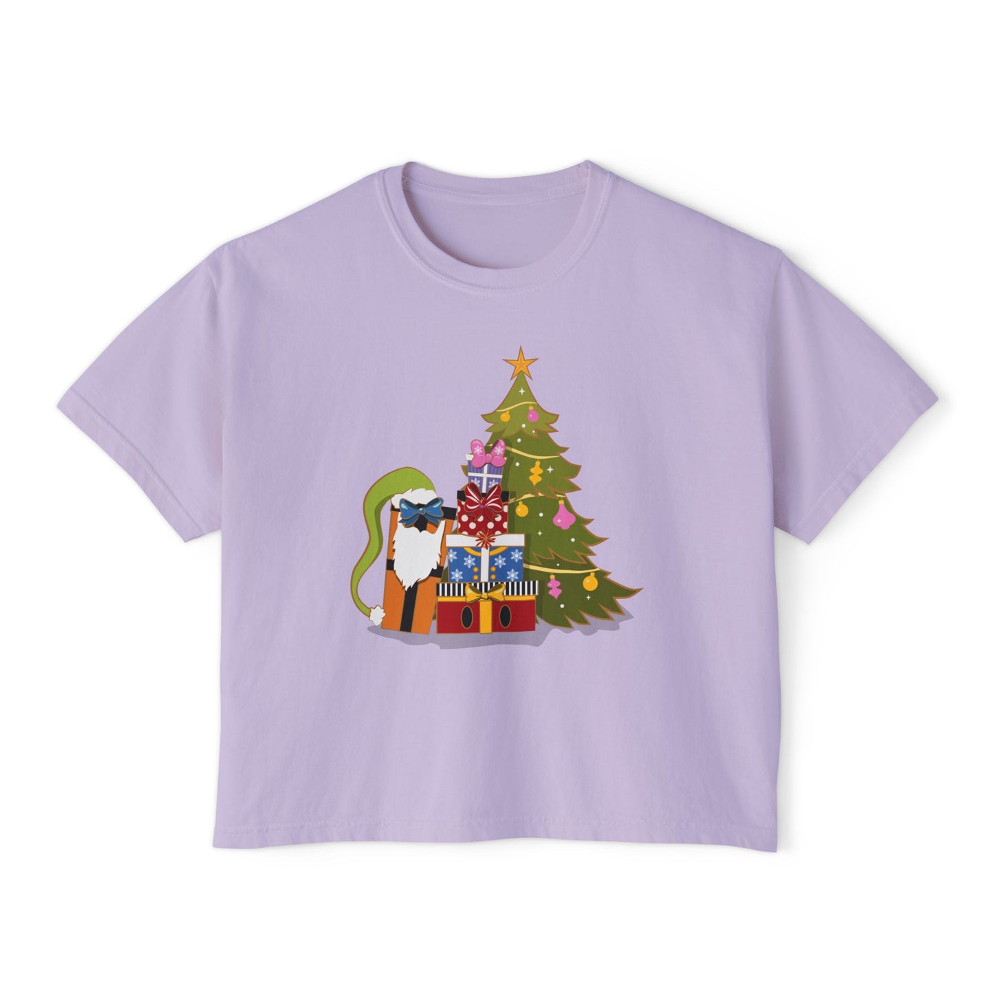 Fab 5 as Christmas Presents - Women's Boxy Tee