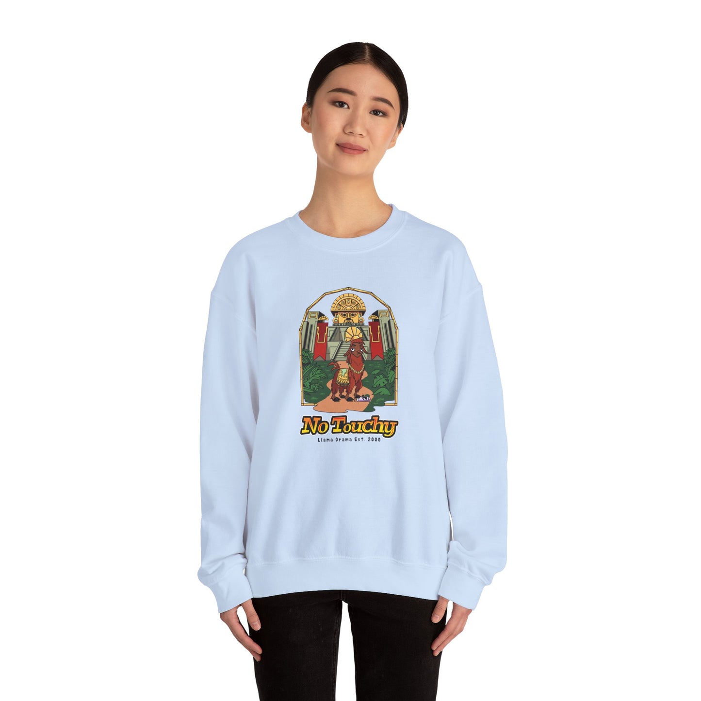 No Touchy - Adult Crewneck Sweatshirt