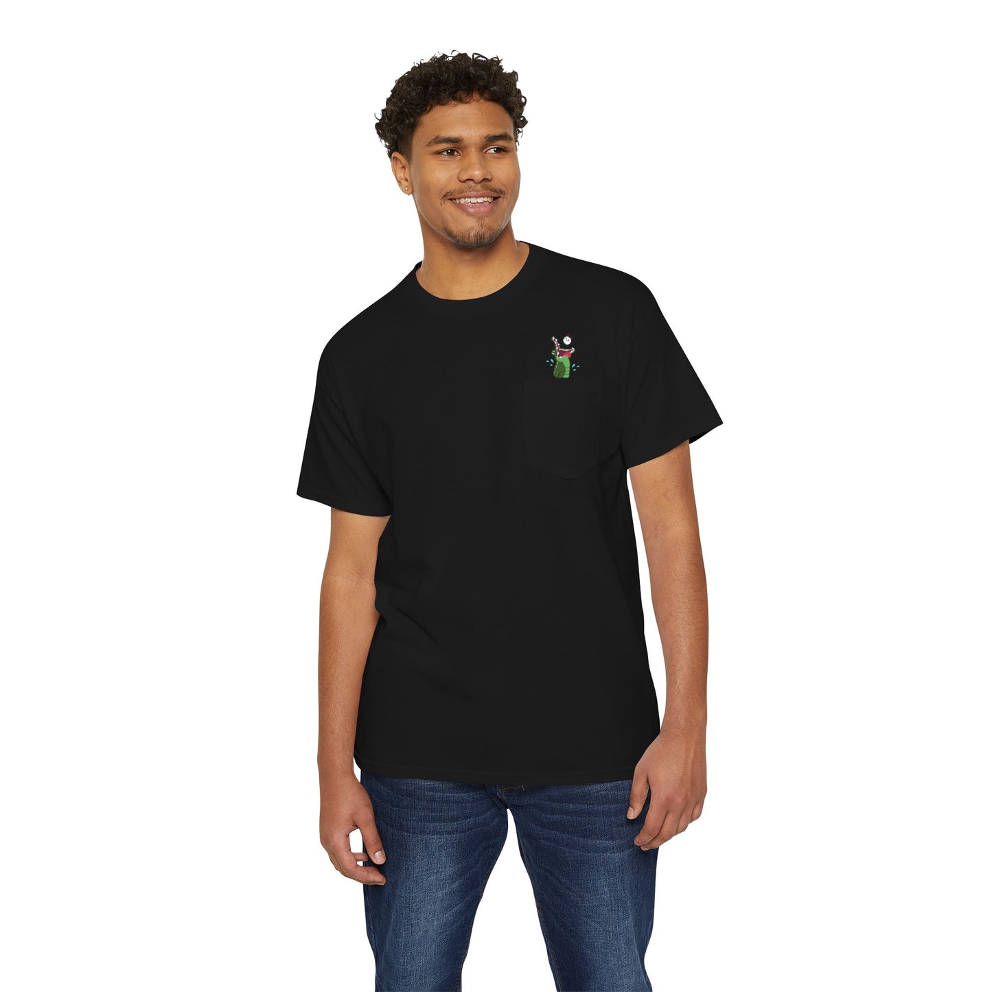 Tick Tock Croc - Unisex Heavy Cotton Pocket Tee