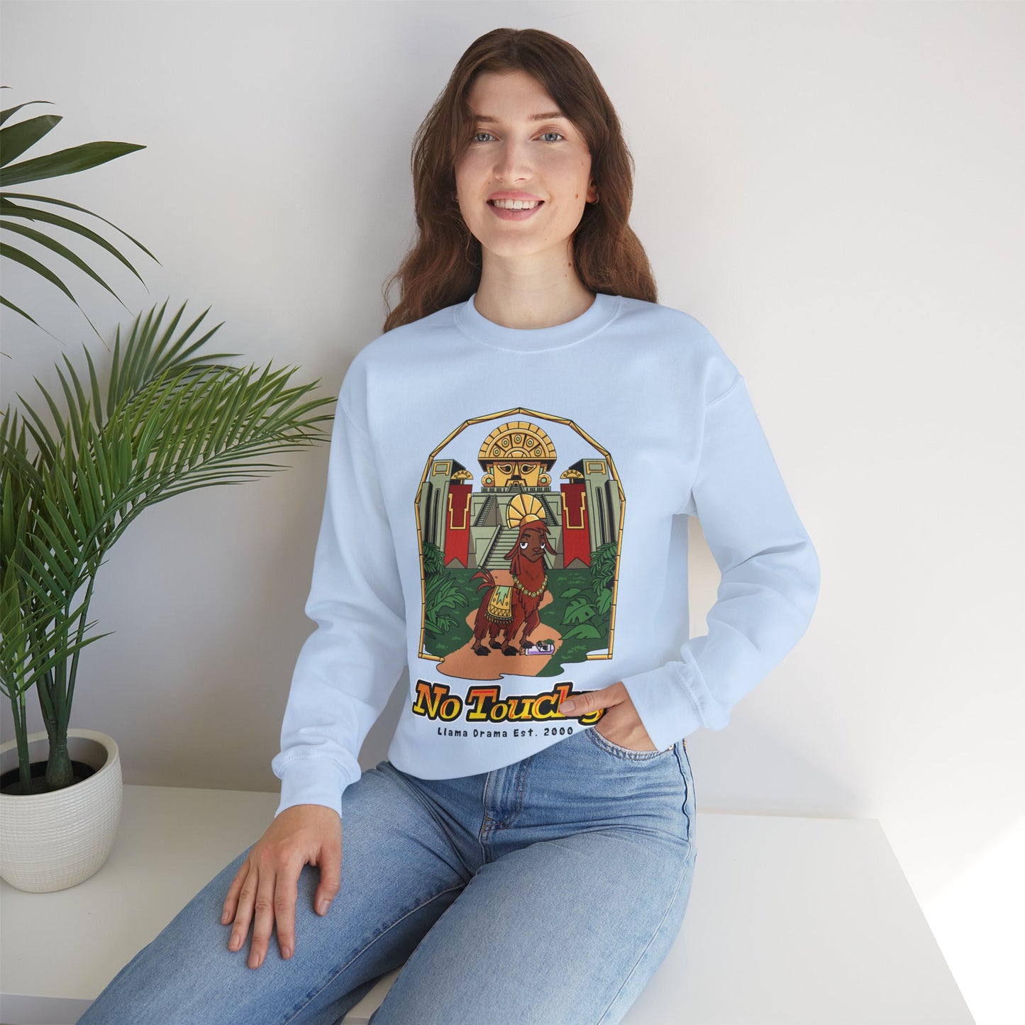 No Touchy - Emperor's New Groove - Adult Crewneck Sweatshirt