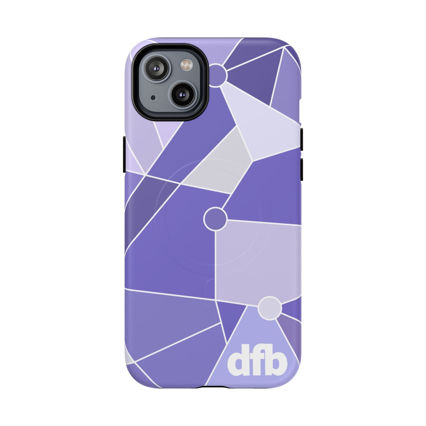 Tomorrowland Purple Wall - Tough Magnetic iPhone Case