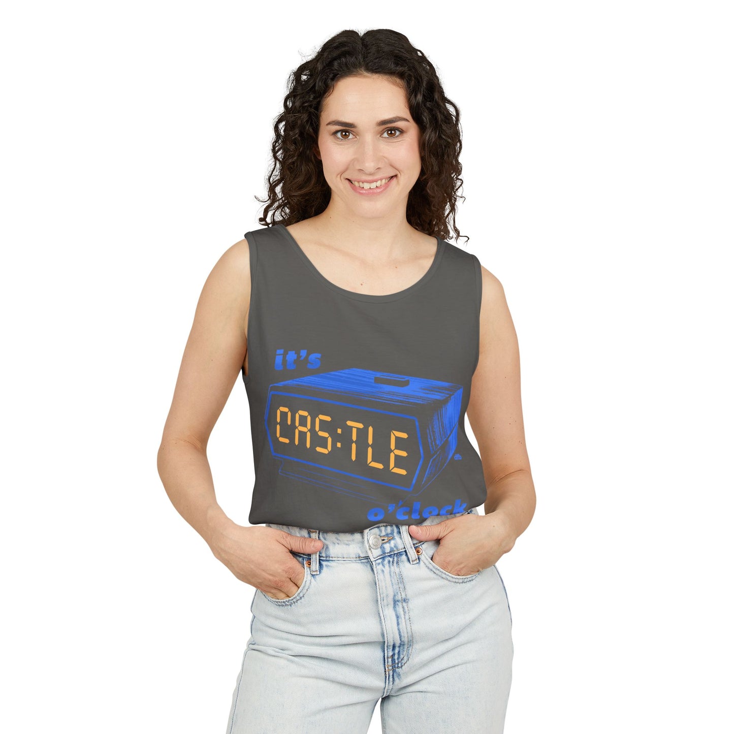 It's Park O' Clock - Unisex Garment-Dyed Tank Top