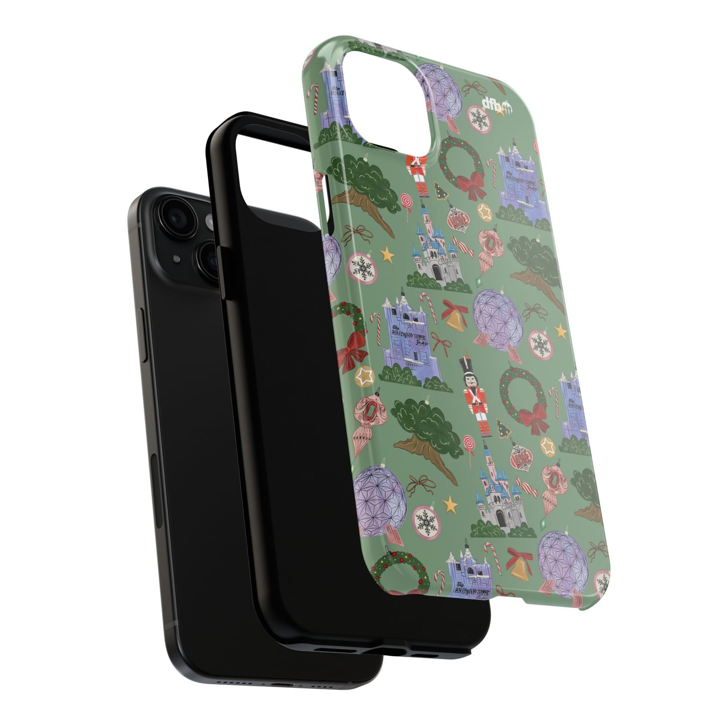 Park Icons Vintage Ornaments - Apple Phone Case