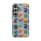 Magic Kingdom Vintage Stamps - Samsung Galaxy & Google Pixel Phone Case