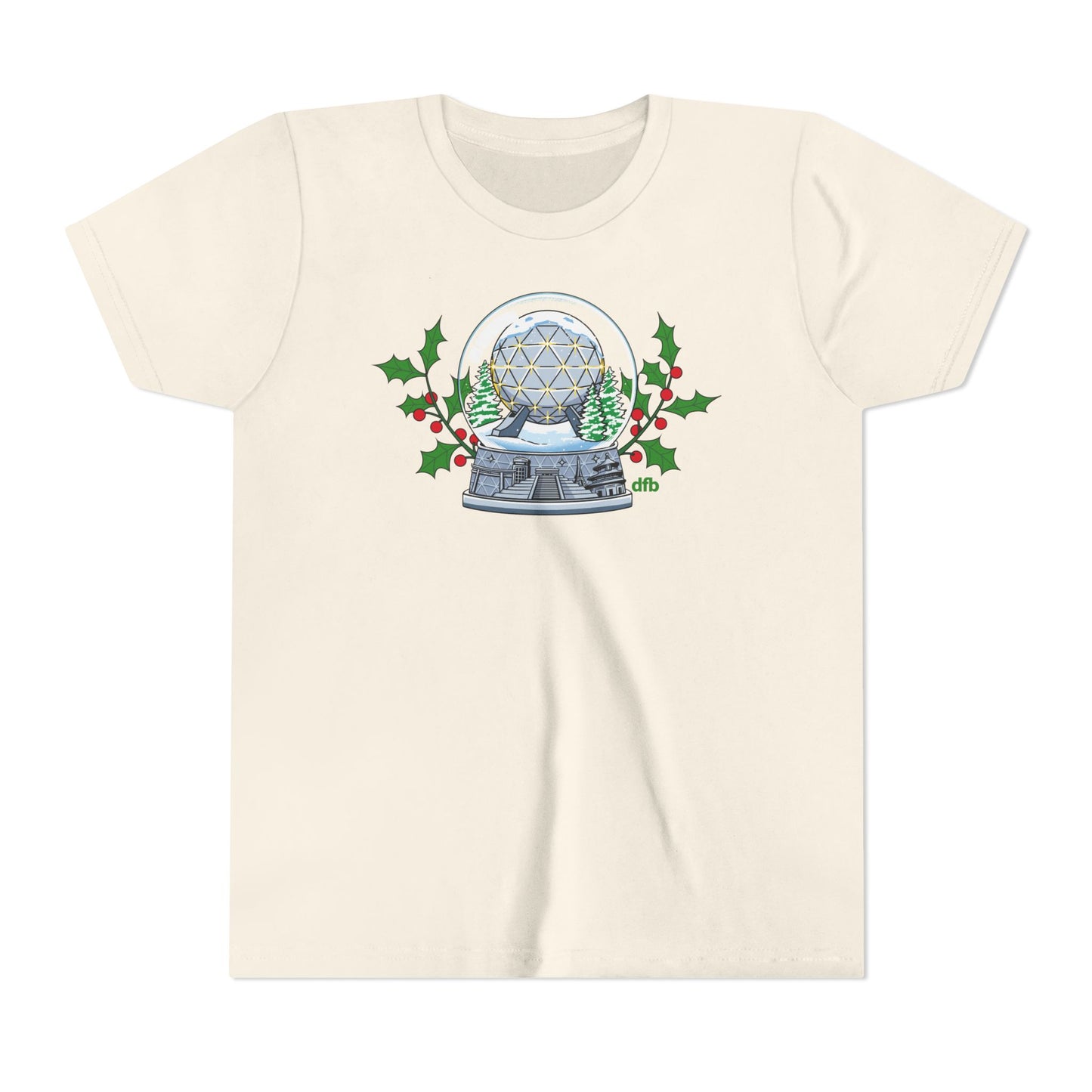 EPCOT Snowglobes -  Kid's Short Sleeve Tee Shirt