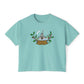 Magic Kingdom Snowglobes  - Women's Boxy Tee
