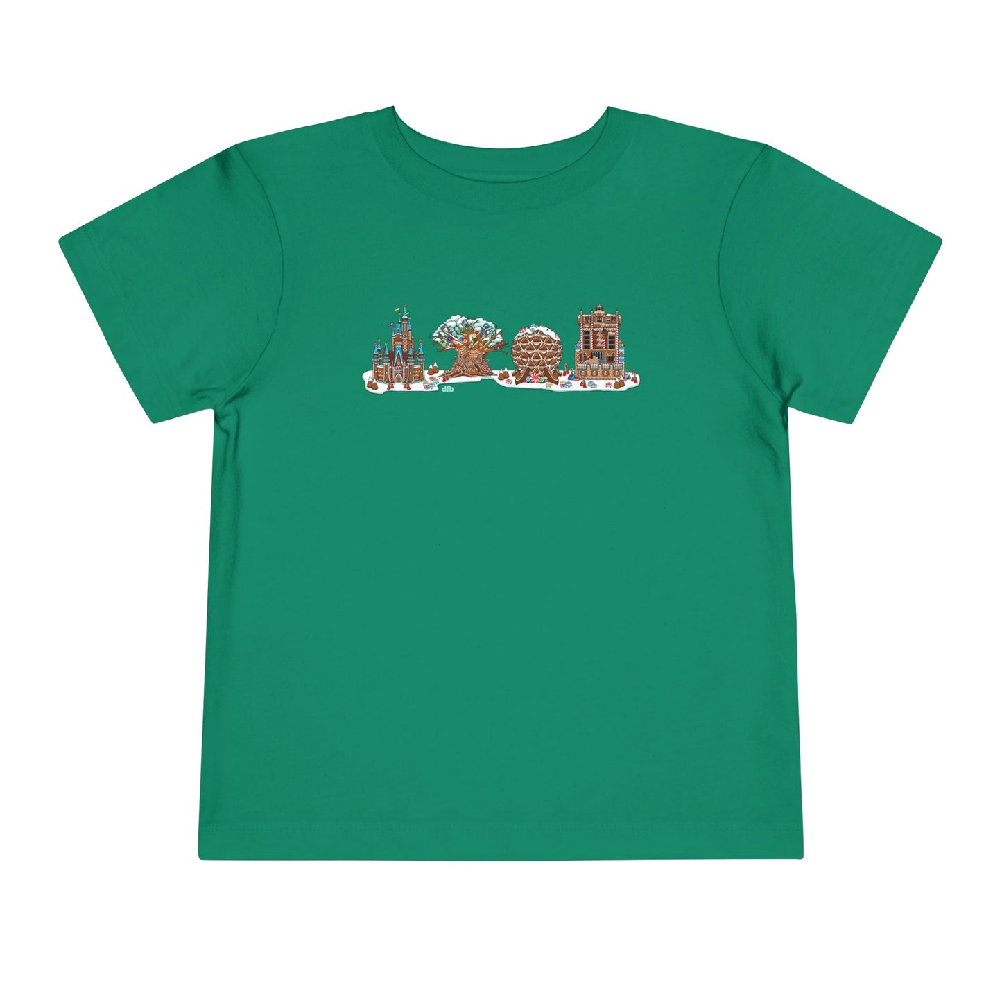 Gingerbread Park Icons - Toddler T-shirt