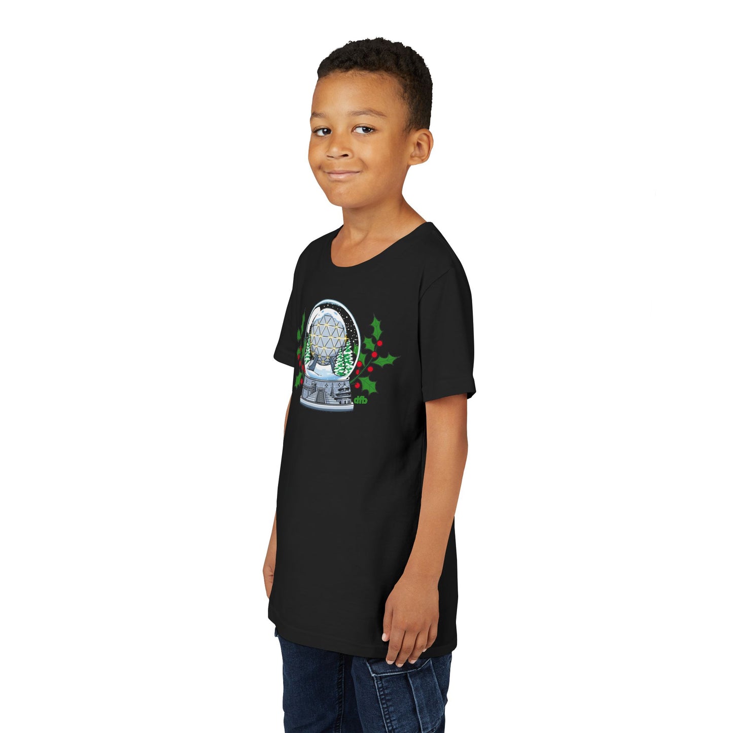 EPCOT Snowglobes -  Kid's Short Sleeve Tee Shirt