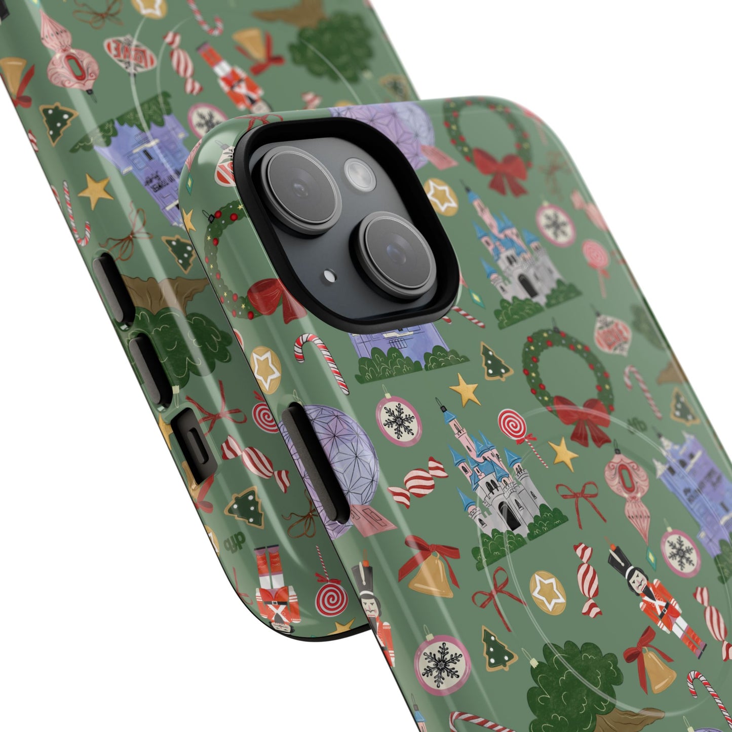 Park Icons Vintage Ornaments - Tough Magnetic iPhone Case