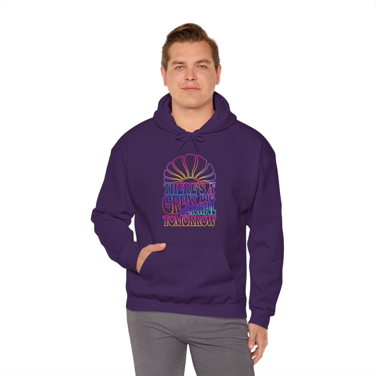 LIMITED EDITION Great Big Beautiful Tomorrow -  Adult Hoodie Sweatshirt