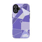 Tomorrowland Purple Wall - Tough Magnetic iPhone Case
