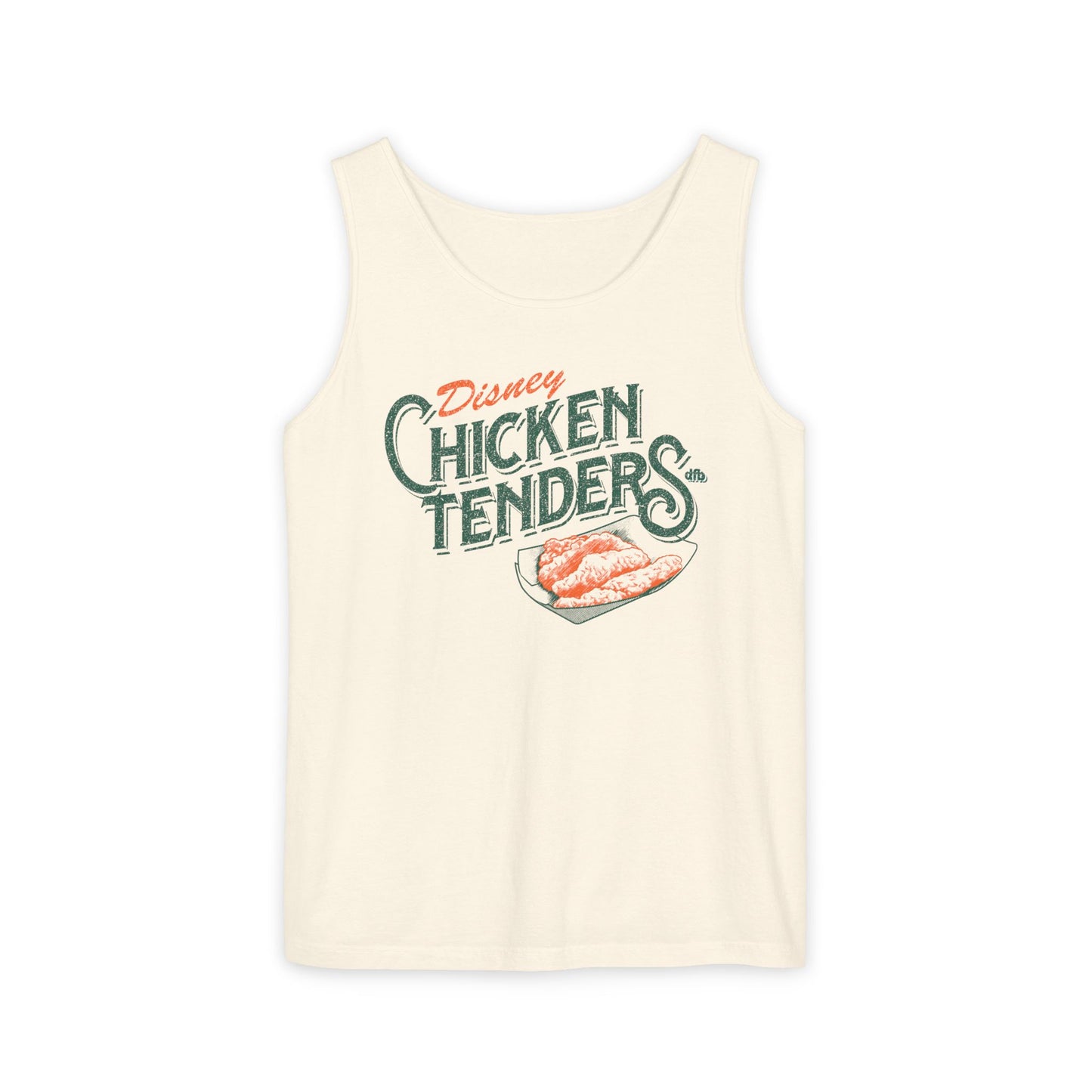 Chicken Tenders - Unisex Garment-Dyed Tank Top