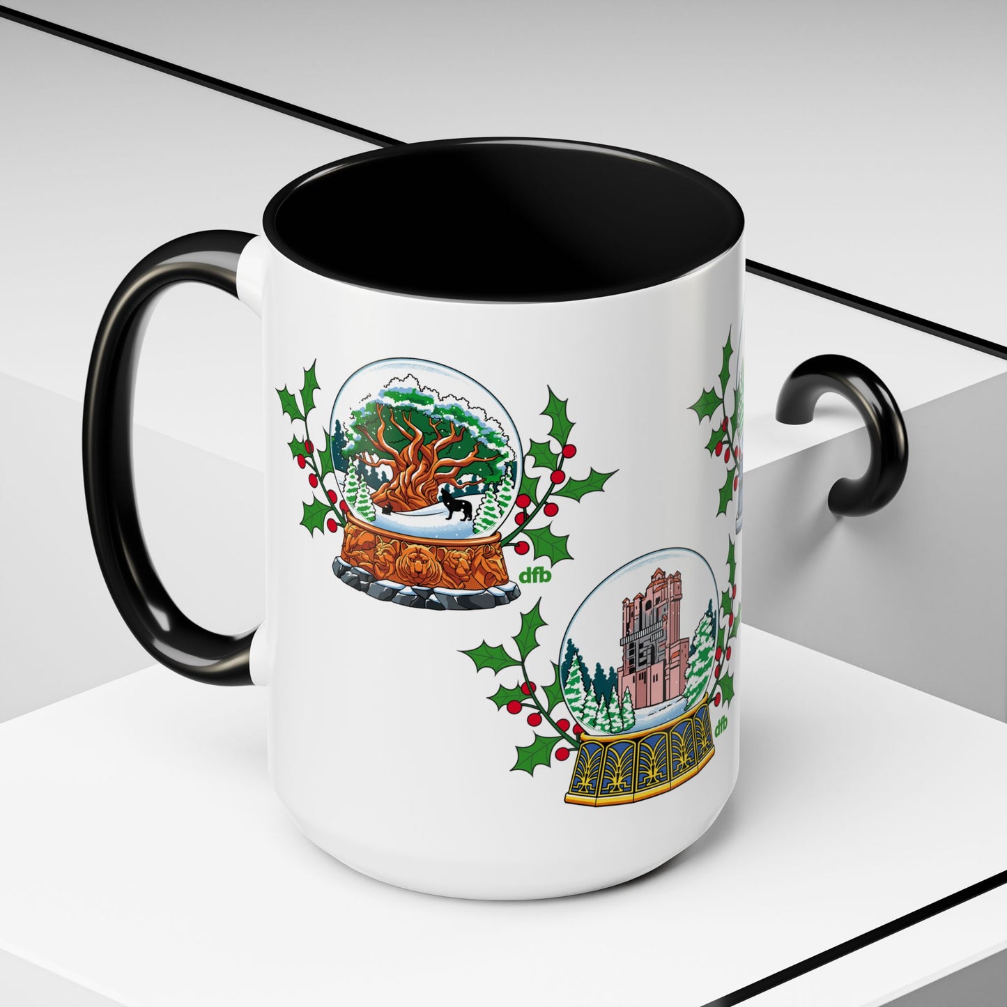 Park Icon Snowglobes - Mug, 11oz and 15oz