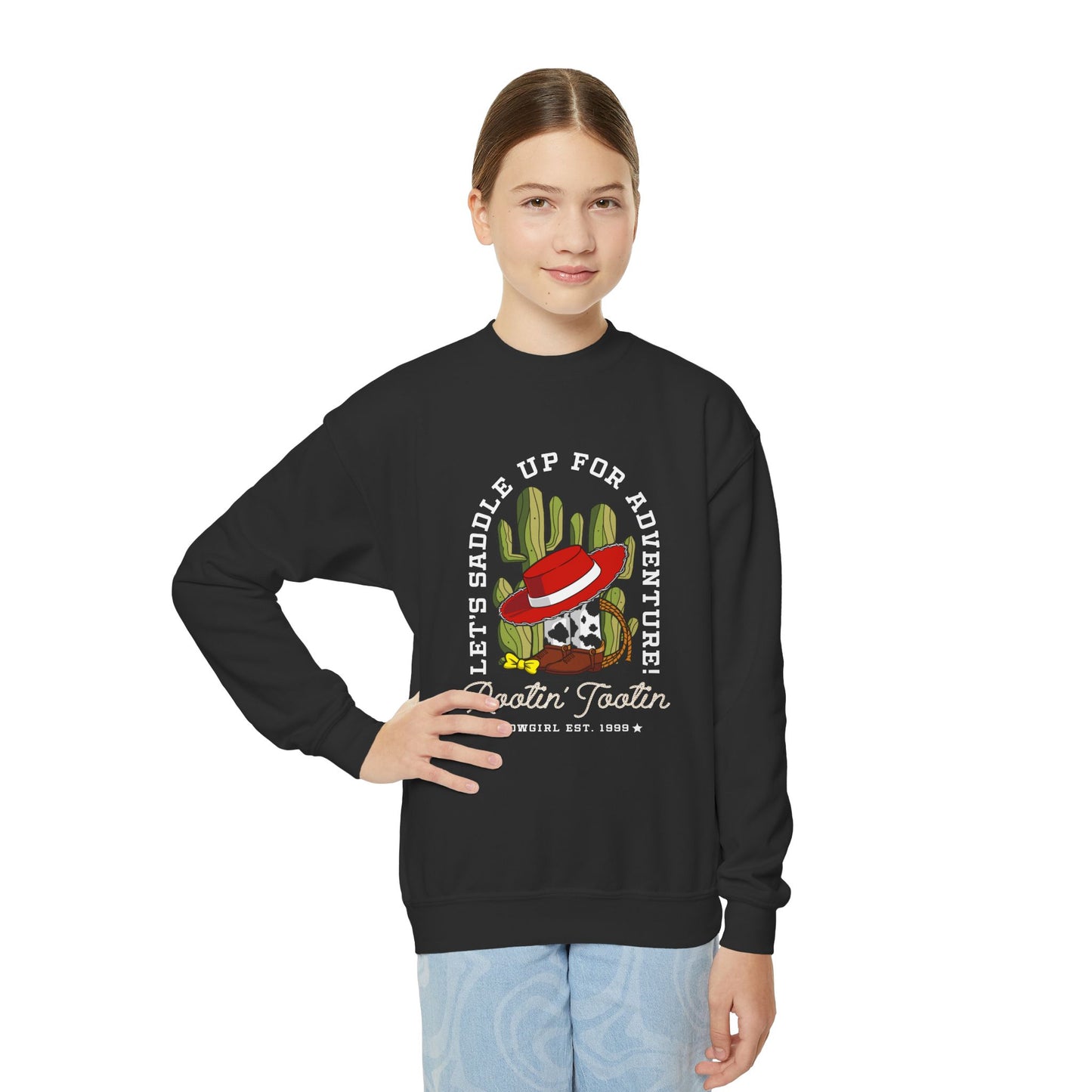 Rootin Tootin - Youth Crewneck Sweatshirt