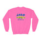 Our Happy Place 2025 - Family Matching  - Youth Crewneck Sweatshirt