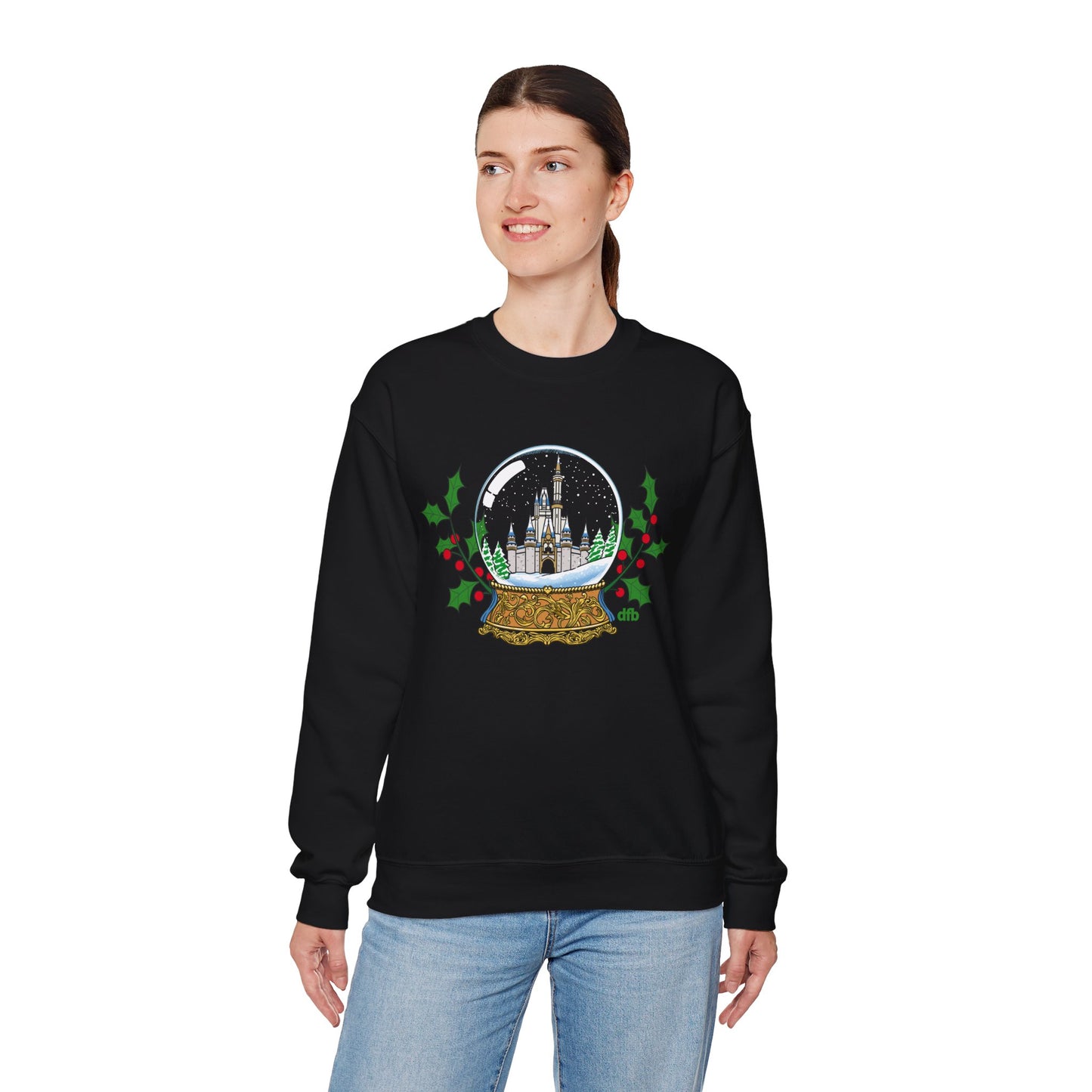Magic Kingdom Snowglobes - Adult Crewneck Sweatshirt