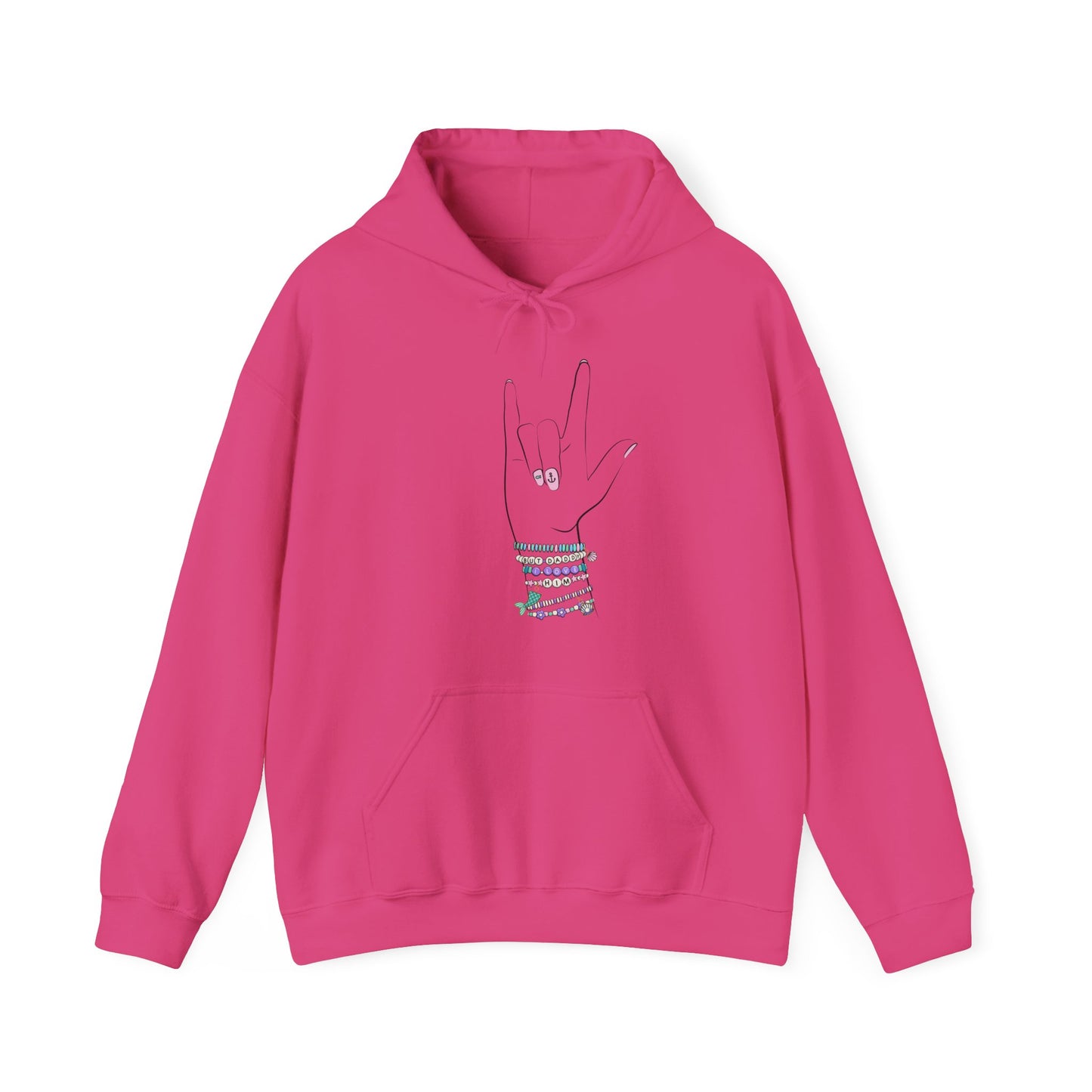 "But Daddy I Love Him!" - Friendship Bracelets - Adult Hoodie Sweatshirt