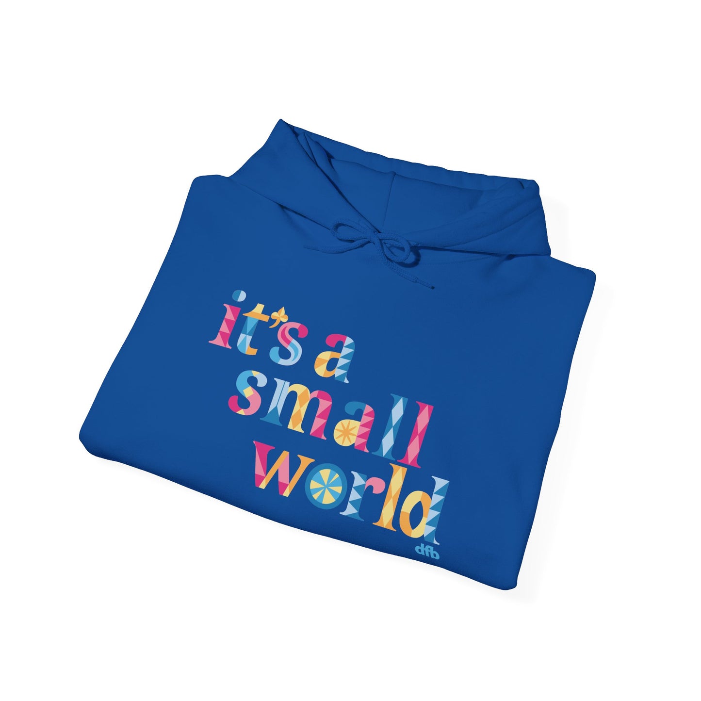 it's a small world -  Adult Hoodie Sweatshirt