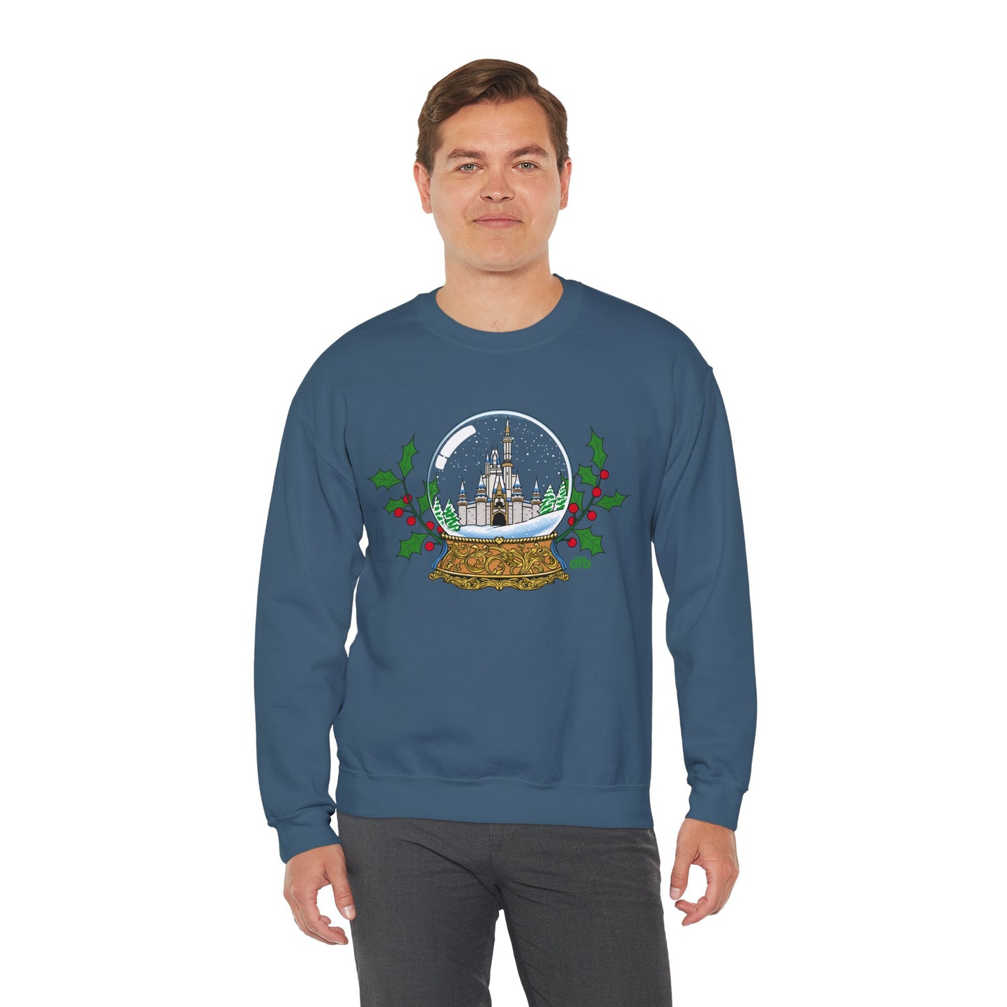 Magic Kingdom Snowglobes - Adult Crewneck Sweatshirt
