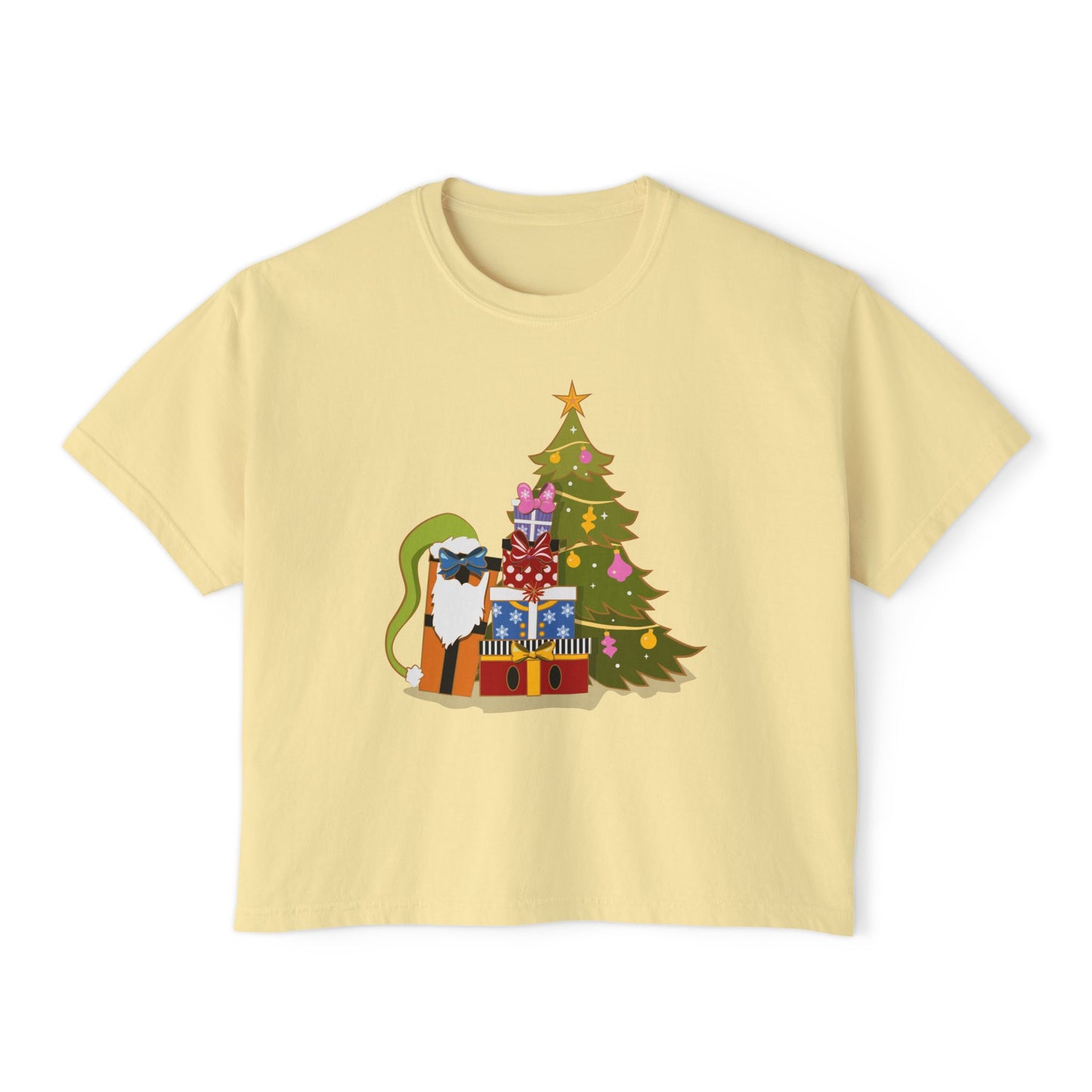 Fab 5 as Christmas Presents - Women's Boxy Tee