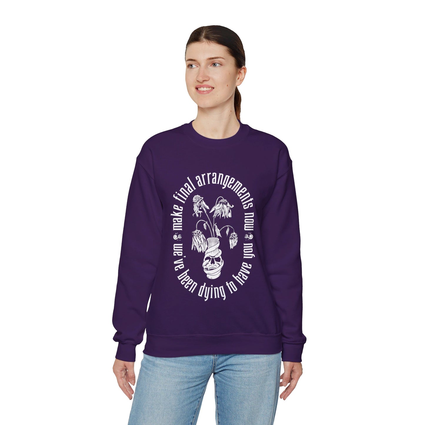 We've Been Dying to Have You - Haunted Mansion - Adult Crewneck Sweatshirt