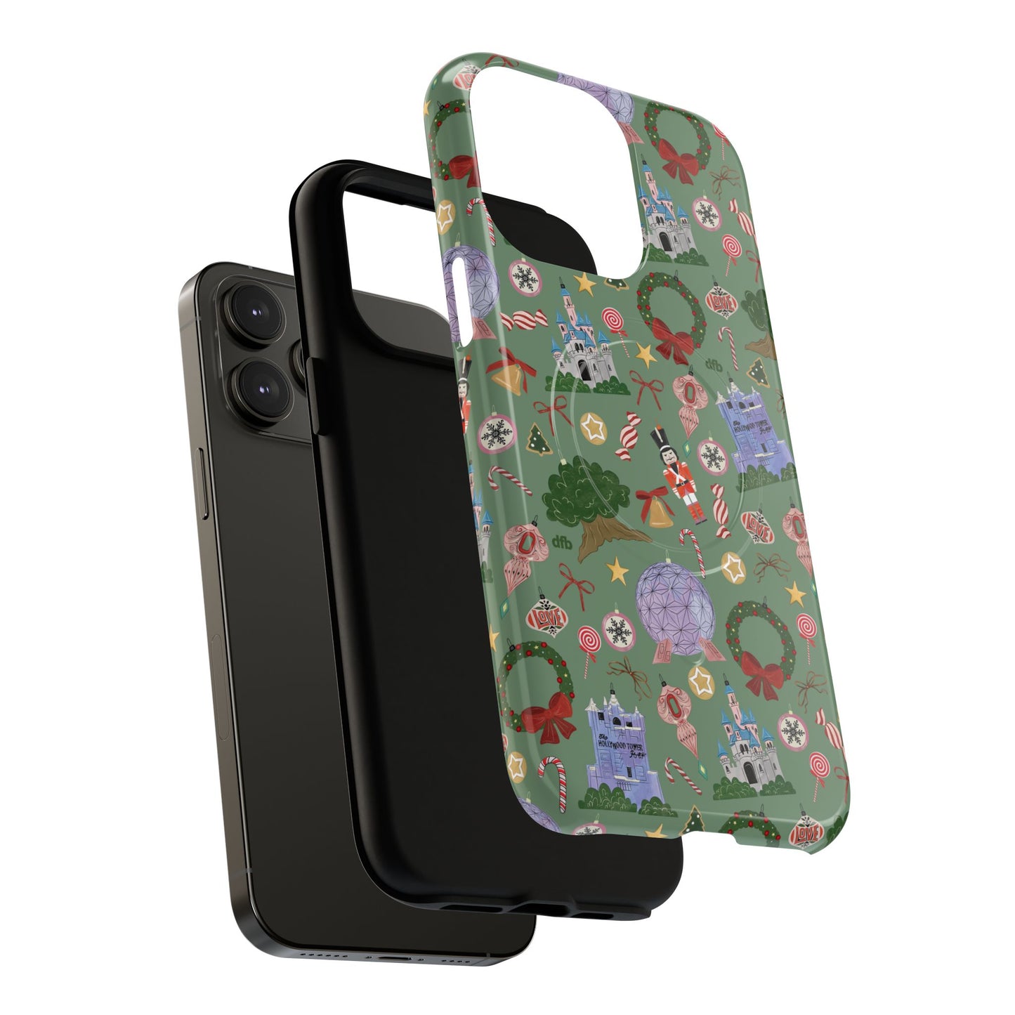 Park Icons Vintage Ornaments - Tough Magnetic iPhone Case