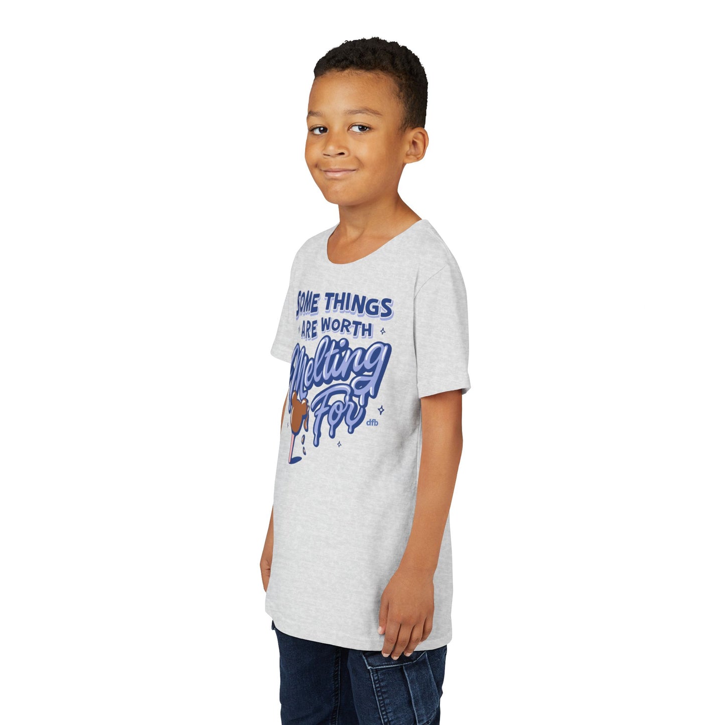 Some Things Are Worth Melting For -  Kid's Short Sleeve Tee Shirt