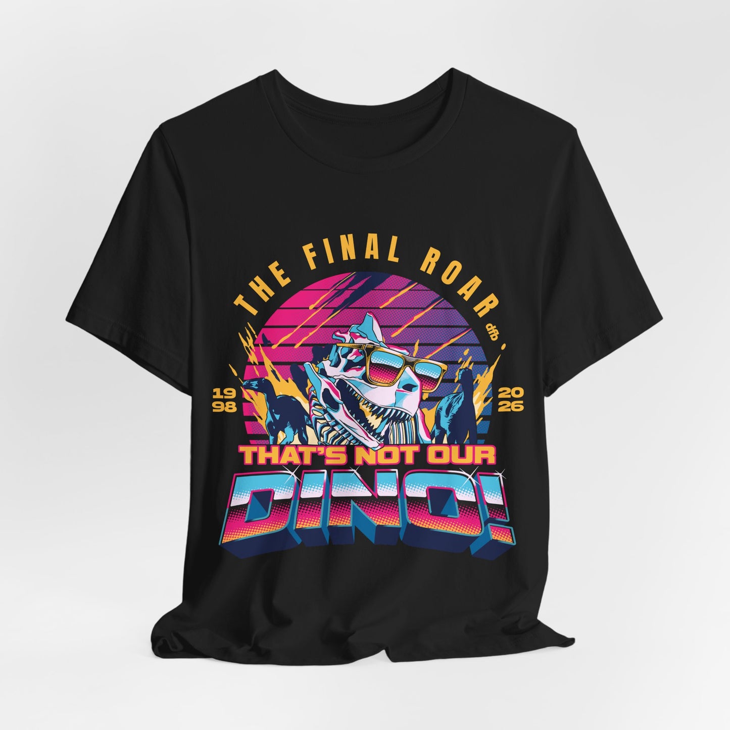 The Final Roar- DINOSAUR - Adult Tee Shirt