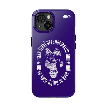 We've Been Dying to Have You - Haunted Mansion - Apple Phone Case