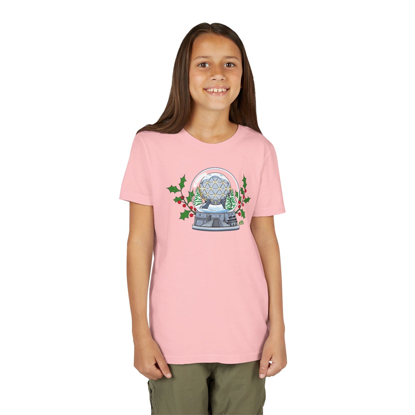 EPCOT Snowglobes -  Kid's Short Sleeve Tee Shirt
