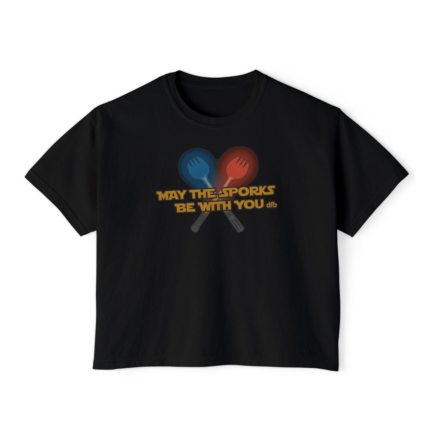 May the Sporks Be With You  - Women's Boxy Tee