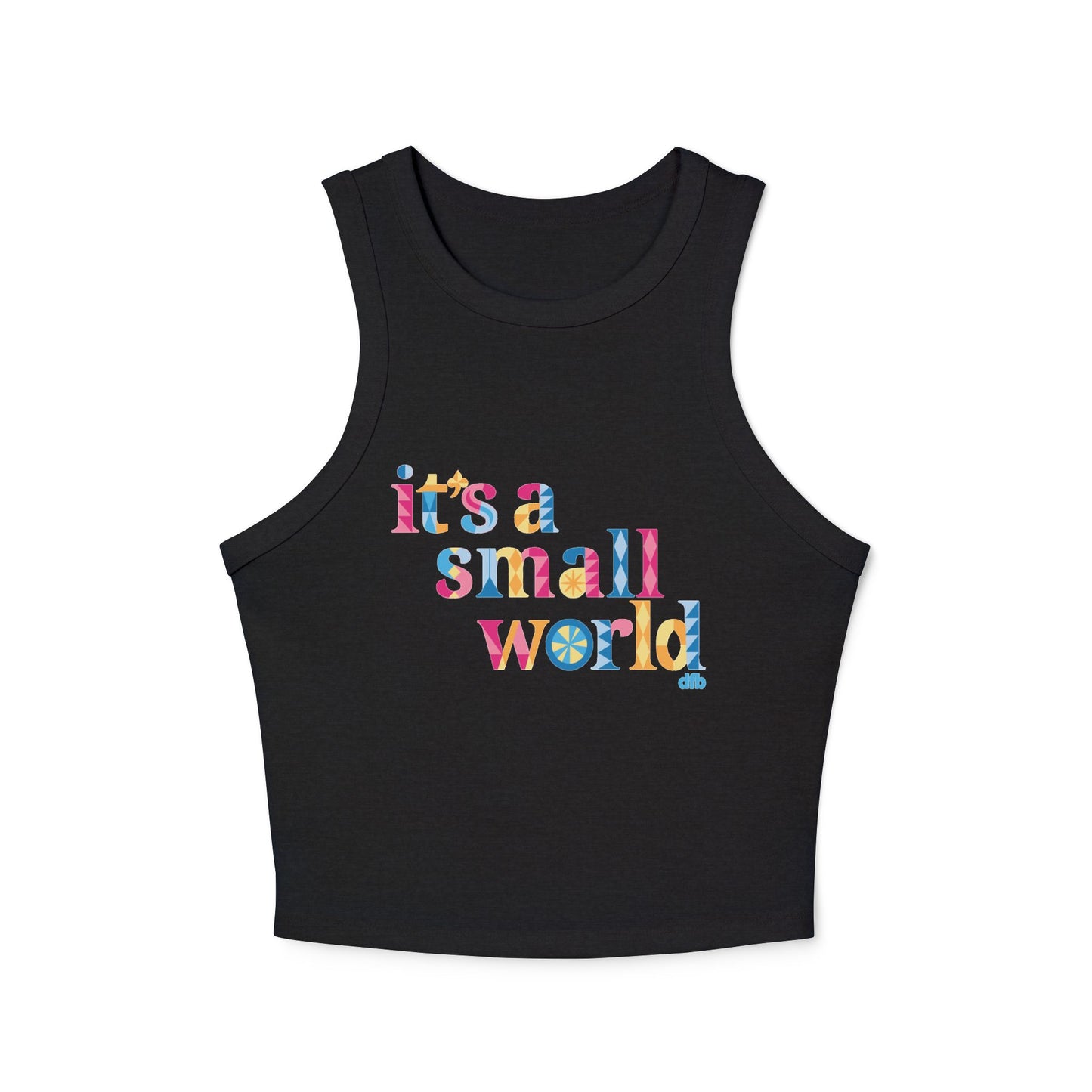 it's a small world - Women's Micro Rib Racer Tank Top