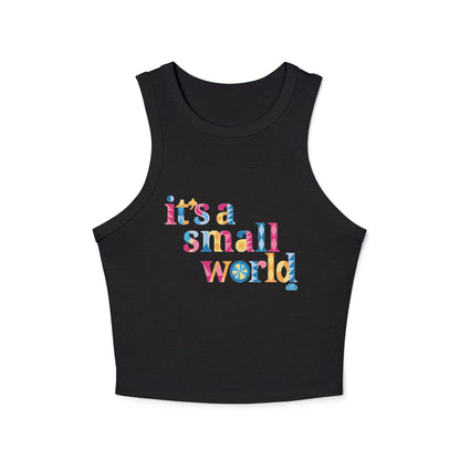 it's a small world - Women's Micro Rib Racer Tank Top