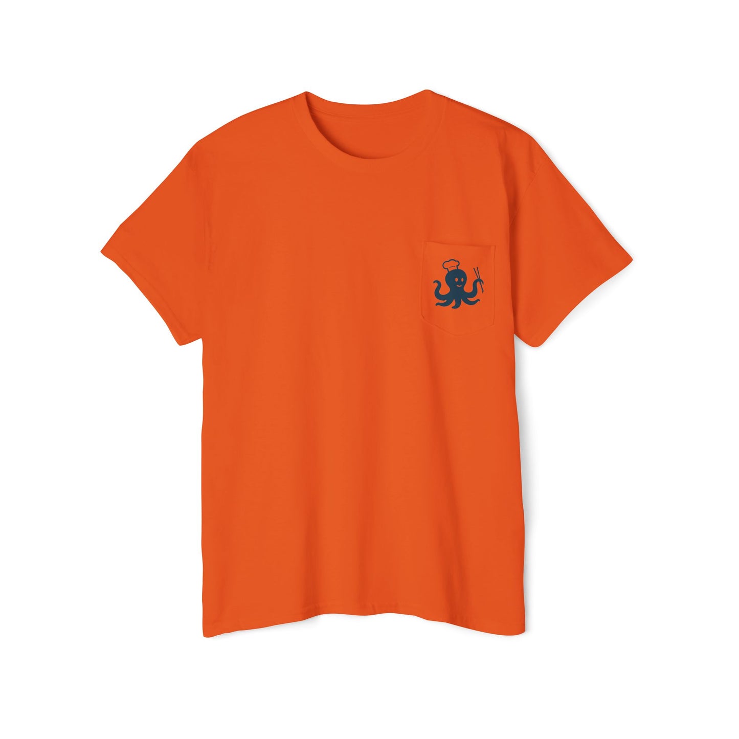 Harryhausen's - Front & Back w/ Pocket - Unisex Heavy Cotton Pocket Tee