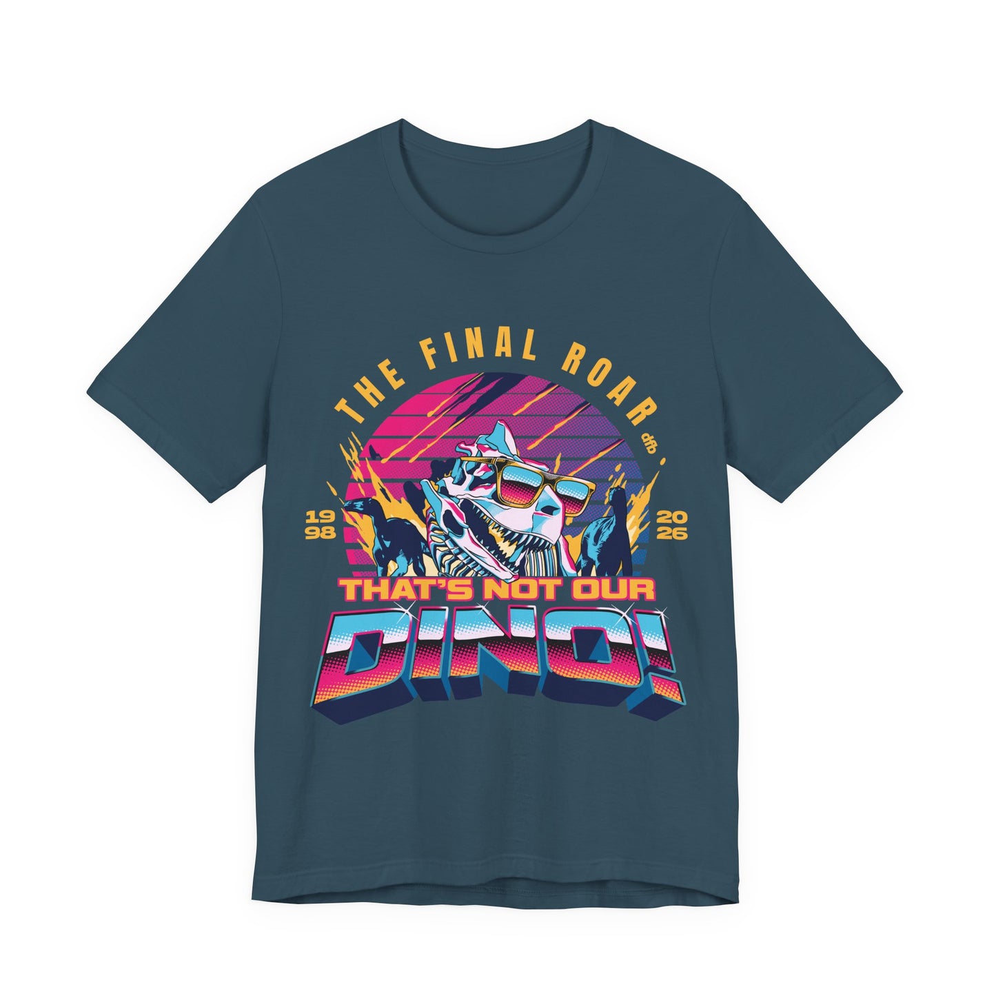 The Final Roar- DINOSAUR - Adult Tee Shirt